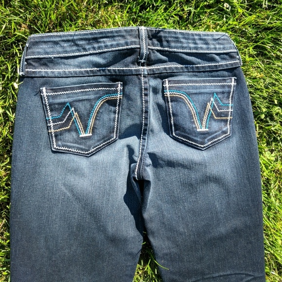 PRVCY bootcut denim jeans 28 - Picture 8 of 8